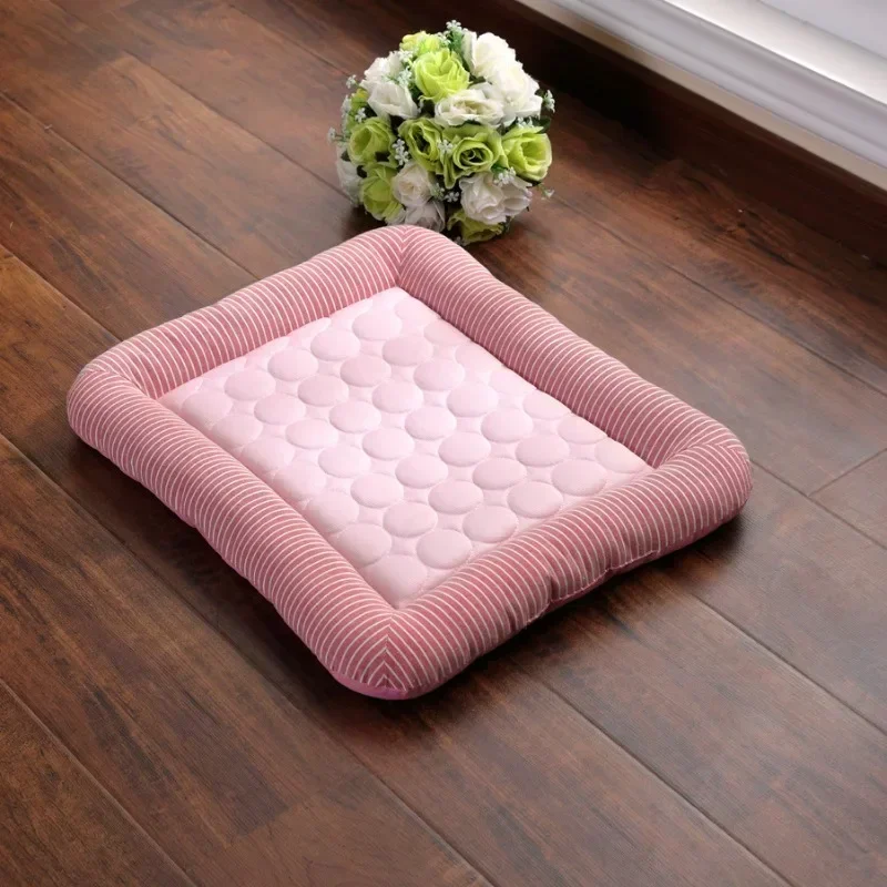 Esterilla de coche para perros, perrera refrescante, esterilla barata para mascotas, S-XL de verano, cama portátil para perros, esterilla lavable para mascotas