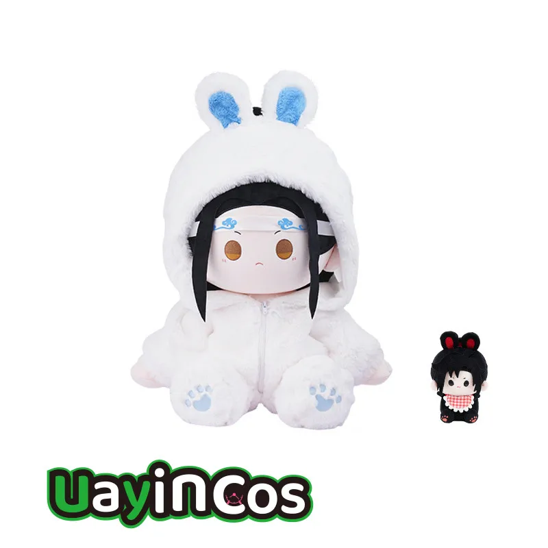 

40cm Original MDZS Mo Dao Zu Shi Wei Wuxian Lan Wangji Rabbit Stuffed Plushies Doll Keychain Clothes Pillow Anime Toy Kids Gifts