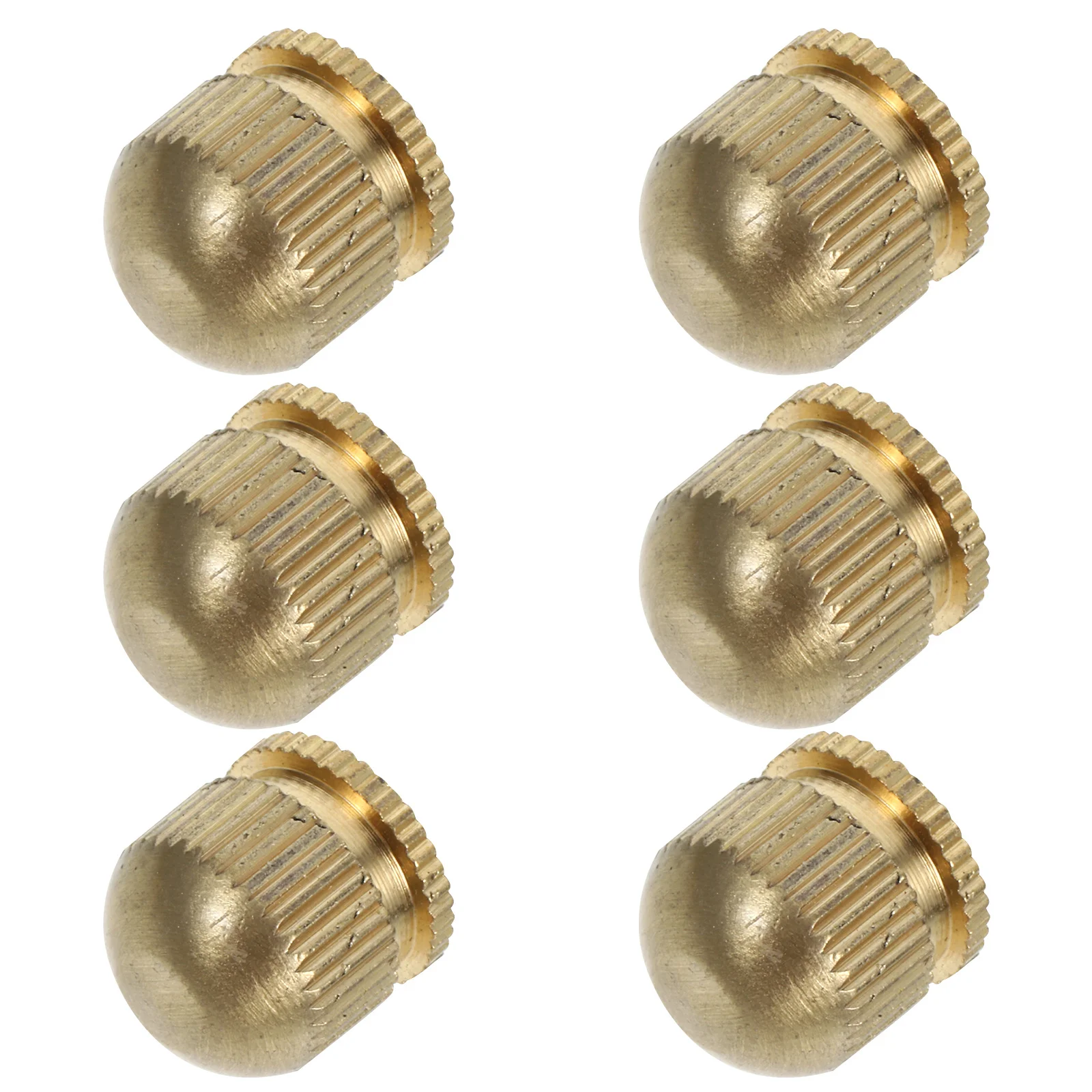 

8Pcs Brass Lamp Caps Elegant Floral Design Multifunctional Easy Install Hardware Lighting Fixtures Home Commercial