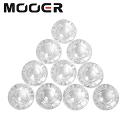 Mooer-parachoques de plástico para Pedal de guitarra eléctrica, 10 piezas 11-11, Protector de Pedal de efectos de guitarra eléctrica