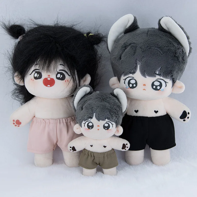 Doll Clothes for 10/15/20cm Idol Doll Outfit Accessories Casual Solid Shirt Color for Super Star Dolls Toys Collection Gift