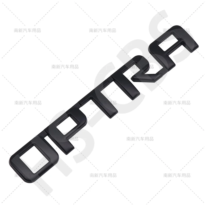Metal Optra Lettering Emblem Badge For Lacetti Viva Forenza Corvette C8 coupe  Rear Trunk Badge Decal Body Sticker Accessories