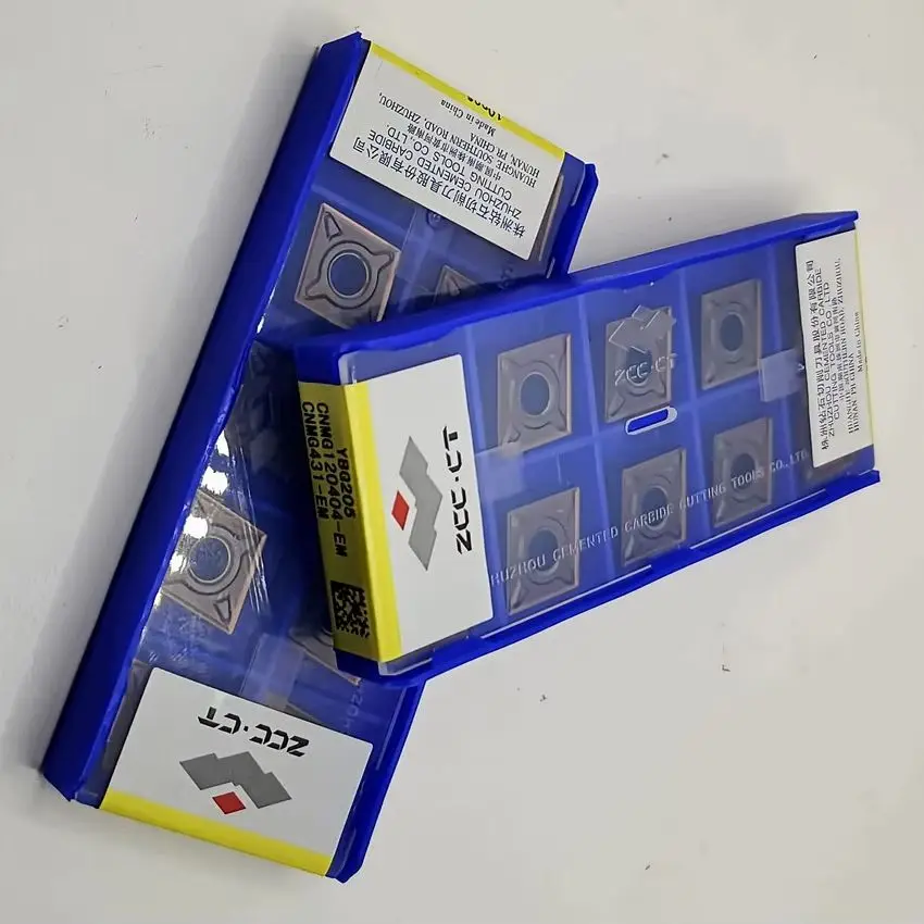 

CNMG120404-EM YBG205/CNMG120404-EM YBG202 ZCC.CT YBG205 YBG202 CNMG120404 CNMG431 Твердосплавные пластины с лезвиями с ЧПУ Токарные пластины