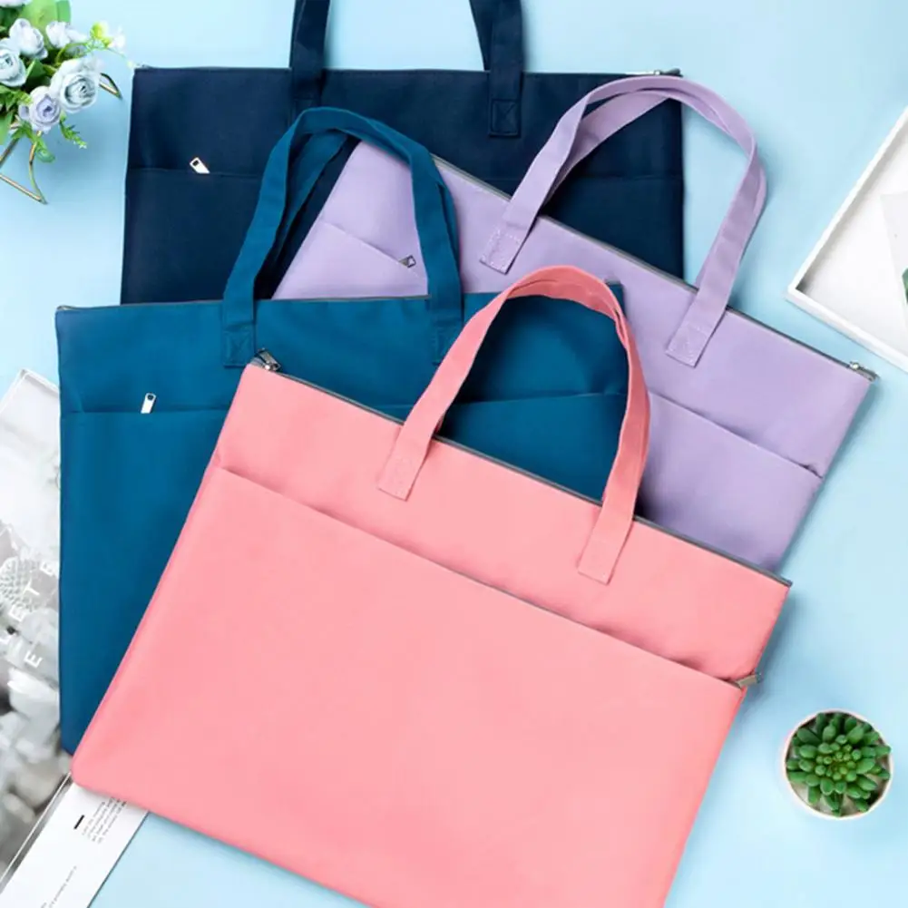 الفن محفظة حقيبة A3 A4 الفن مجلد محفظة حمل مع مقبض مقاوم للماء الفنان توريد تخزين حمل حقيبة لسجل القصاصات