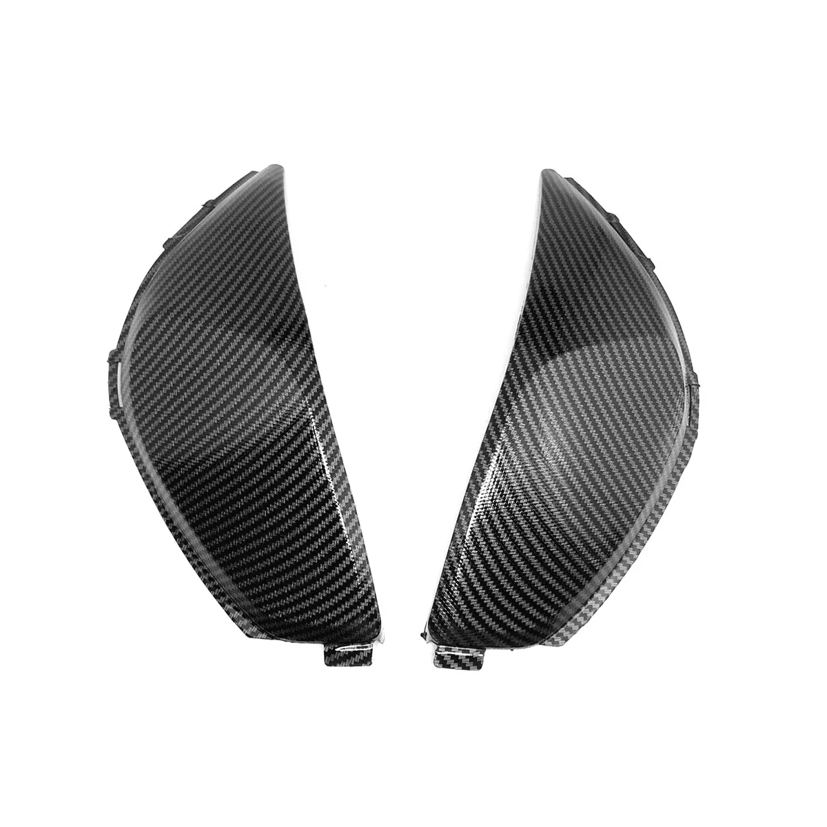 Carbon Fiber Fuel Gas Tank Side Cover Panel Fairing Trim Cowl Panels for HONDA CBR1000RR 2008-2011 Motorcycle Parts