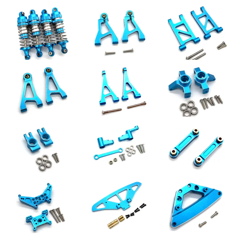 Metal Accessories MJX 14301 14302 14303 14304 RC 1/14 Remote Control Car Blue Collection Parts