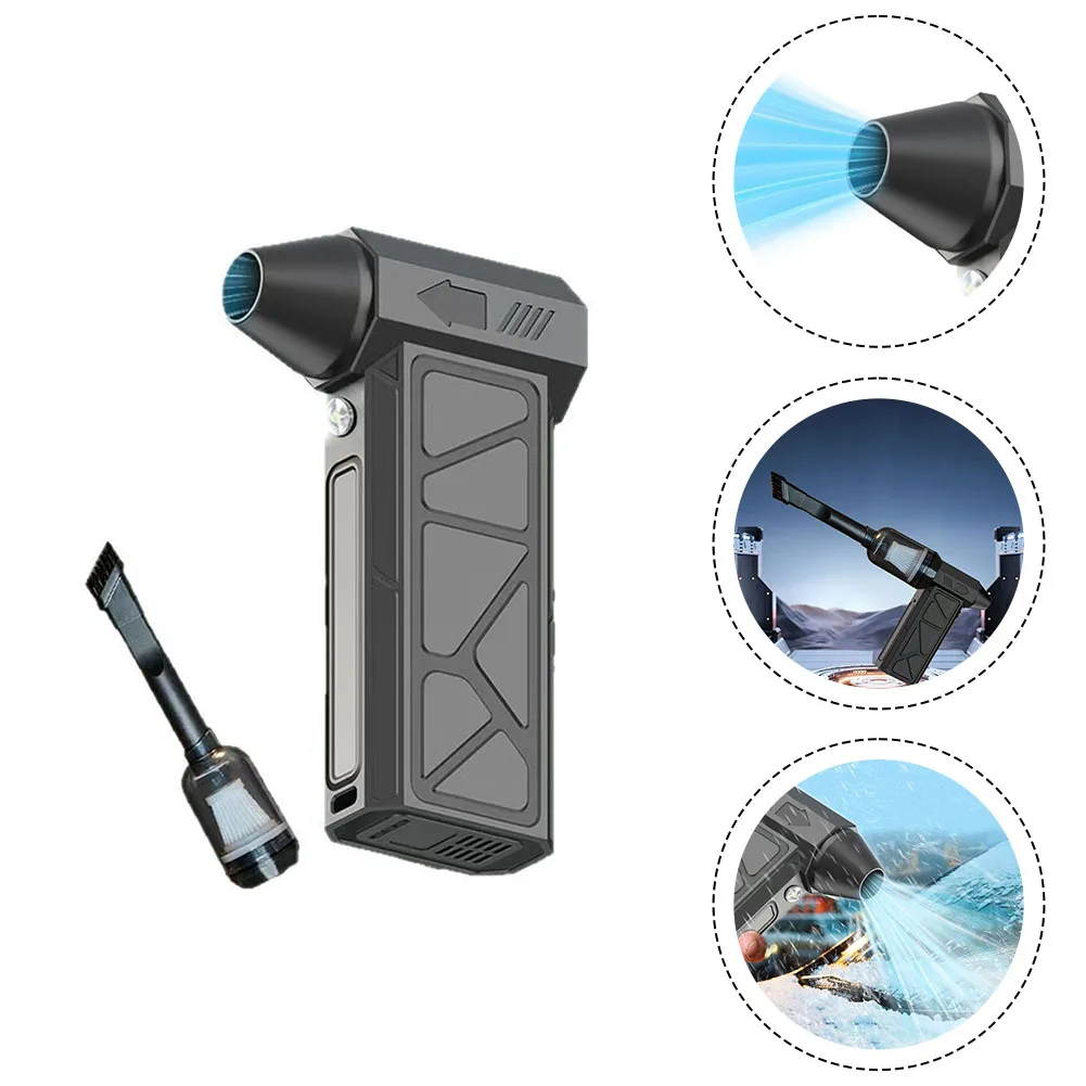 /Portable /Handheld /Turbo Fan 130000RPM Brushless Electric Air Duster Blower With Dust Collection Kit For Car Tool