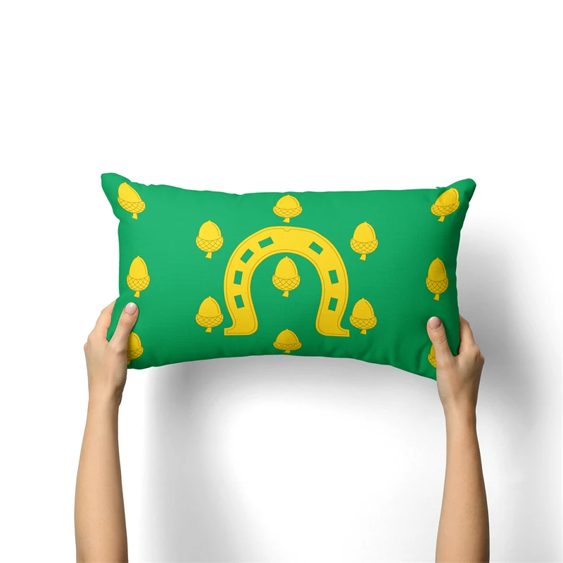 Gaslight Gatekeep GirlbossKiss Rutland England Rectangular Throw Pillow Covers Cushion Cases Pillowcases