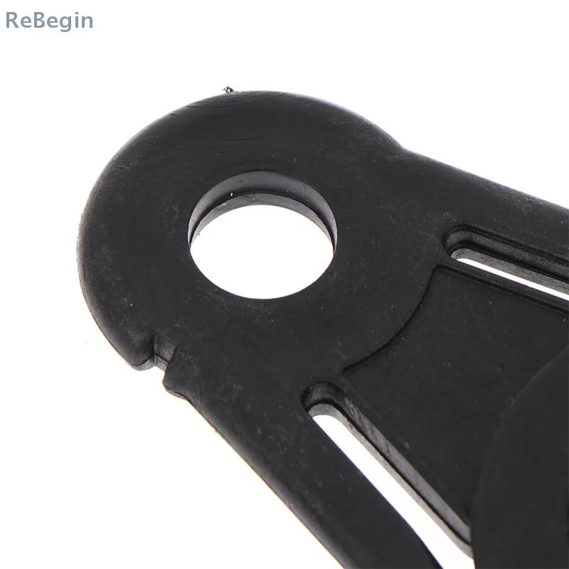 

6 /12Pcs Outdoor Rainproof Tent Clips Camping Tent Disc Buckle Plastic Clip Tarpaulin Rope Alligator Clips Fixed Buckle
