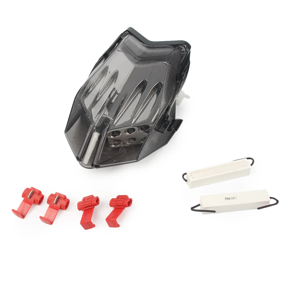 E-Mark Motorbike Taillight Rear Tail Light Integrated Turn Signals Lamp Assembly for MV AGUSTA F3 2011 2012 2013