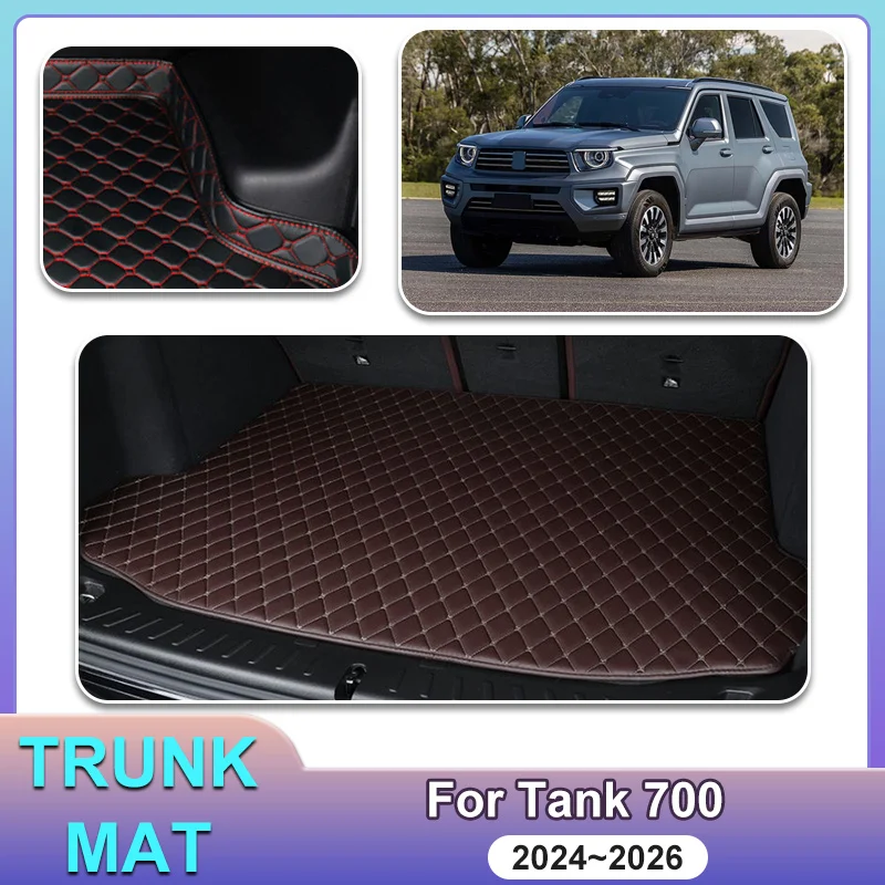 For Tank 700 2024 2025 2026 Trunk Protective Mat Anti Dirty Easy Clean Anti-Slip Scratch-resistant Cargo Area Car Accessories