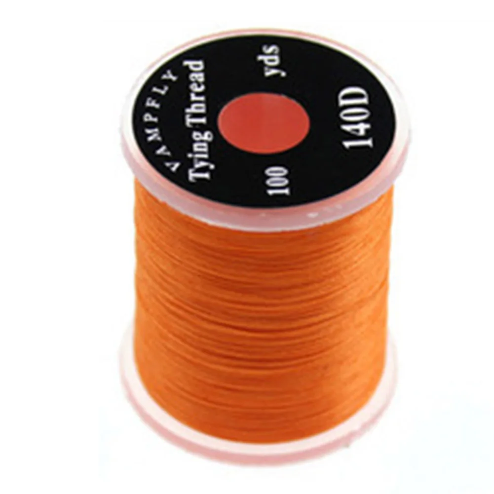 

1Pcs 100m Fly Tying Thread Binding Line Polyester Fishing Accessories Tackle UV Fluo Fly Tying Thread Fly Tying Material