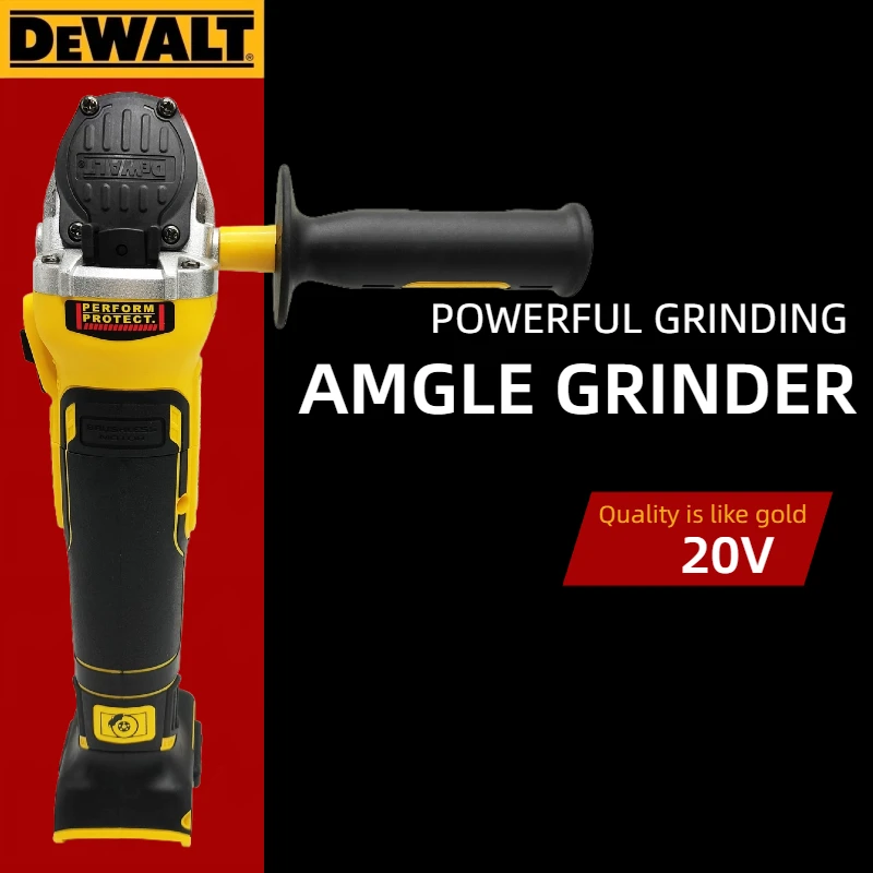 

DEWALT DCG405 125 мм угловая шлифовальная машина с плоской головкой, голый станок, режущий станок для аккумуляторов Dewalt 20 В, бесщеточные инструменты
