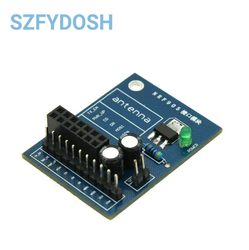 1PCS NRF905 Wireless Module Socket / NRF905 Adapter Board /905 Communication Module /3.3V Voltage Regulator Module