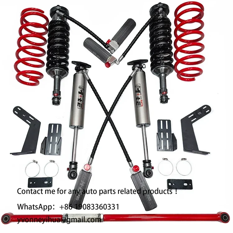 New  Design Tank 400 3.0diameter Big Body Double Hose 1.5 Inches Suspension Accessories Front and Rear Shock Absorbers