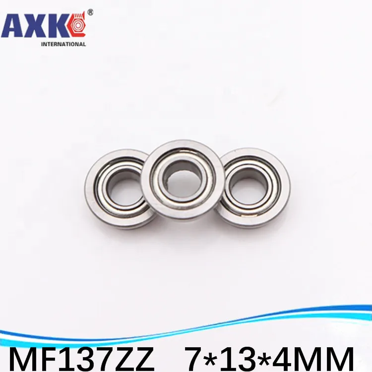 MF137 MF137-ZZ MF137ZZ MF137-2Z SMF137ZZ LF1370ZZ Flanged Flange Deep Groove Ball Bearings 7*13*14.6*4*0.8 mm