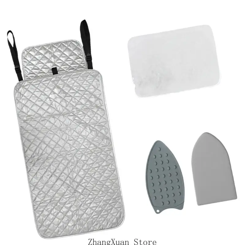 Useful 4 Piece Cotton Ironing Pad Collection Perfect For excursions And Household Needs 3XUF