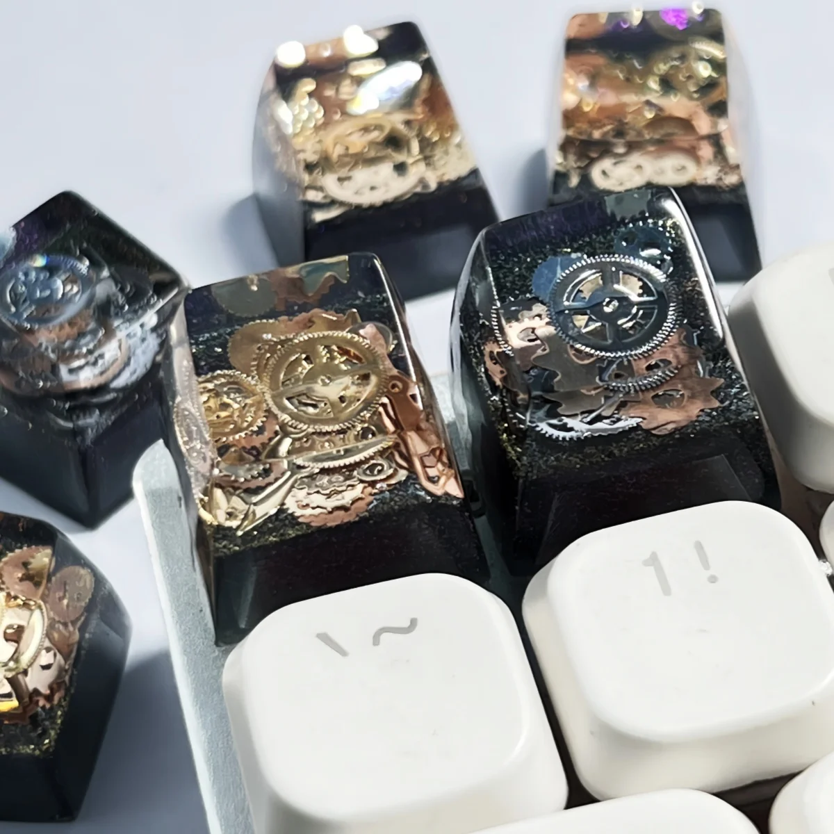 Resin Gear Punk Style ESC Keycap for Cherry MX Mechanical Keyboards DIY Personality Key Caps