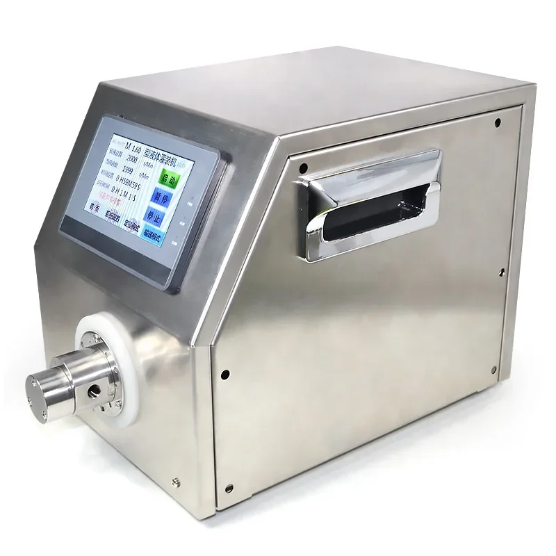 Automatic High Pressure 316L Stainless Steel Piston Pump for Acid Chlorine Laboratory Chemical Liquid Metering Filling