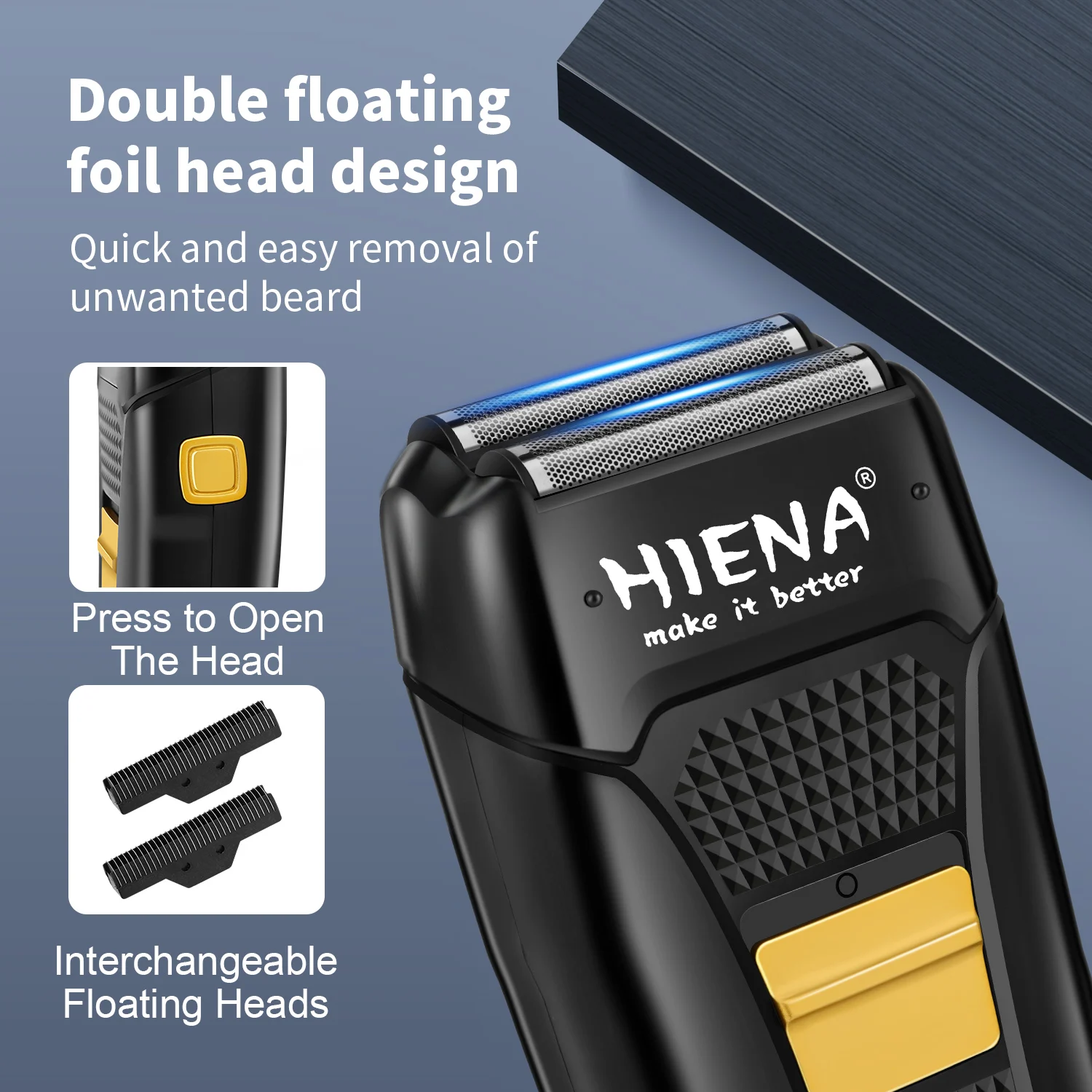 Профессиональная машинка для стрижки волос HIENA, машинка для стрижки волос, парикмахерская, электробритва, мужская машинка для стрижки волос, триммер для мужчин