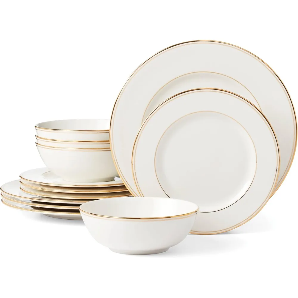 

12-piece Dinnerware Set, Service For 4,12-piece Dinnerware Set