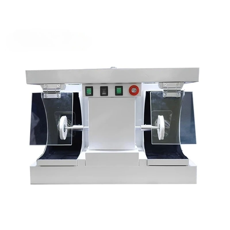 2026Dental Polisher Desktop Double Pointed Head Dust-Proof Polishing Machine   Processing Instrument   Tools Equip