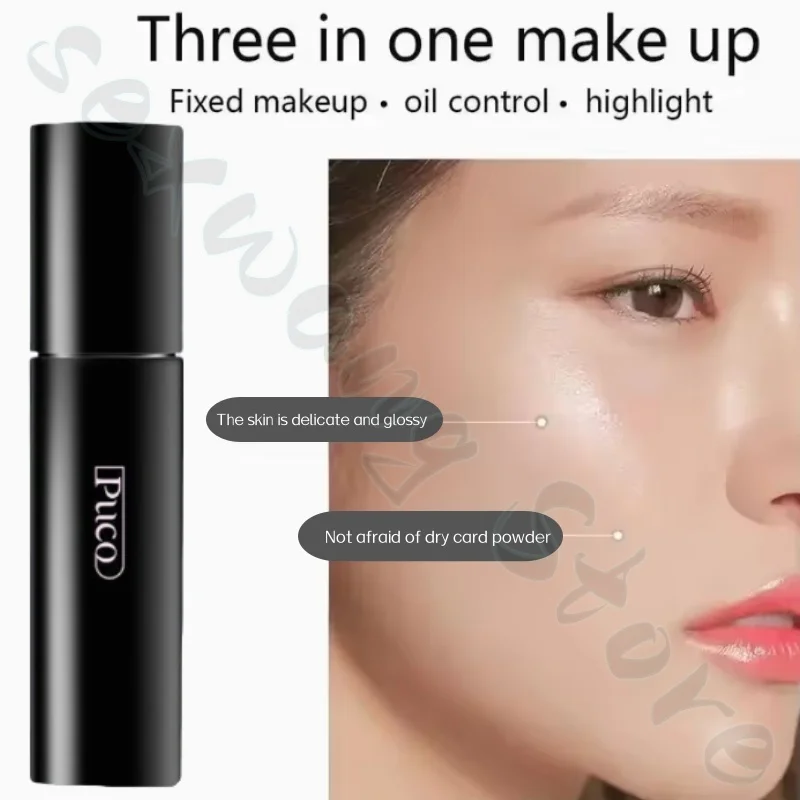 PUCO makeup spray lasts for a long time and does not take off makeup quickly and reduces oil, waterproof and sweat-proof 60ml