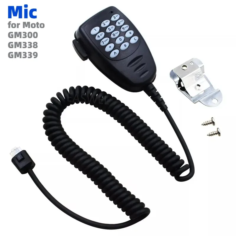 AARMN4026B DTMF Microphone Speaker for Motorola GM300 GM338 GM339 GM340 GM1200 GM360 GM600 GM3688 GM950 GM3188 MCX760G MCX600
