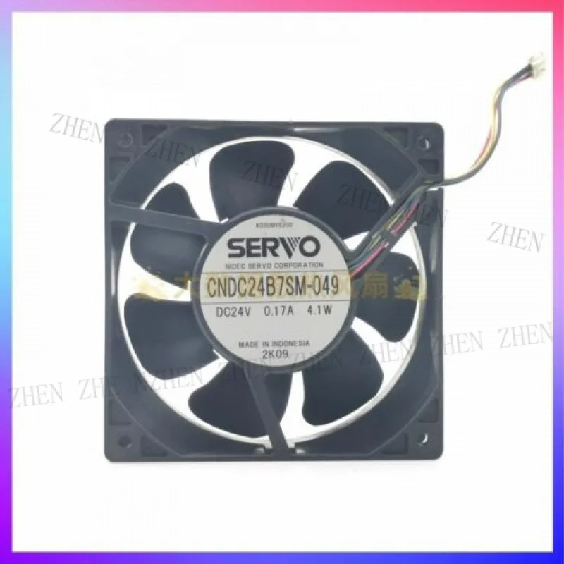 Y ДЛЯ SERVO CNDC24B7SM-049 DC24V 0,17A 12038 4-контактный инверторный охлаждающий вентилятор