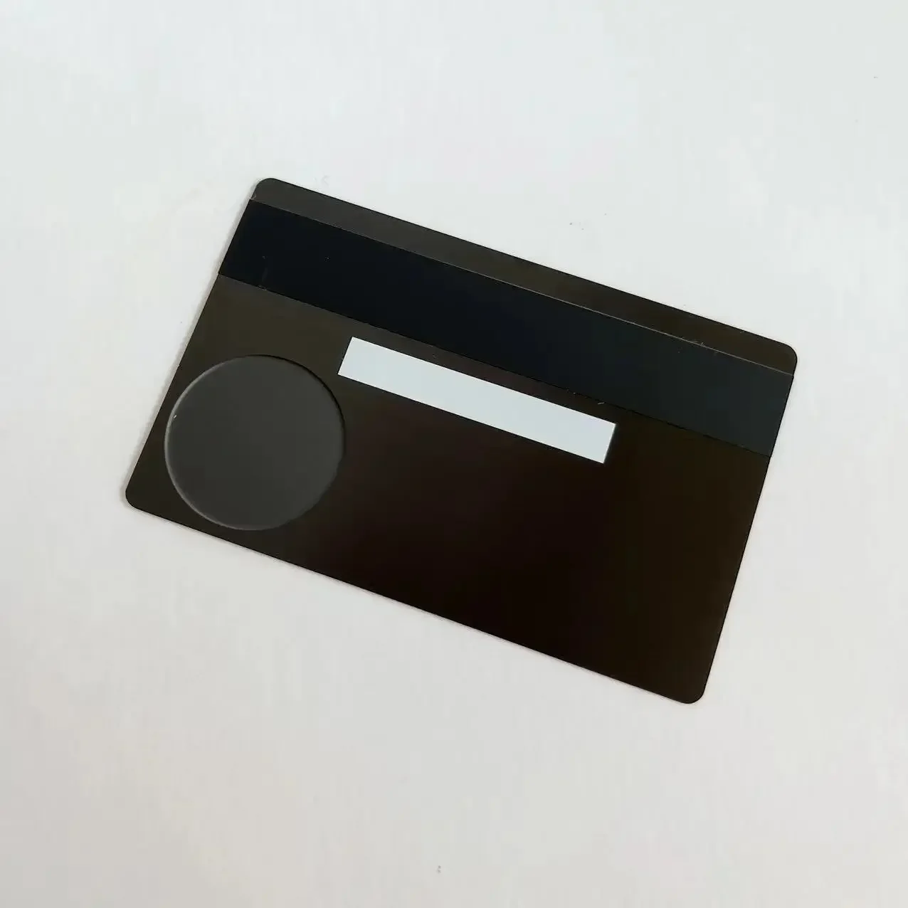 

Factory Price Gold Metal NFC Chip Invisible Hybrid Black NFC Metal Business Card for Social Media Sharing Cards