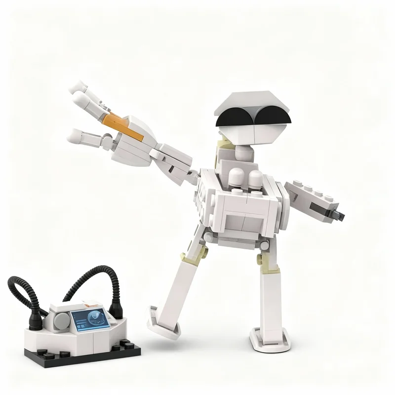 184pcs MOC Space Astronaut Mixels Model Building Blocks Construction Creative Education Kids Assemble Brick Christmas Gifts Toy