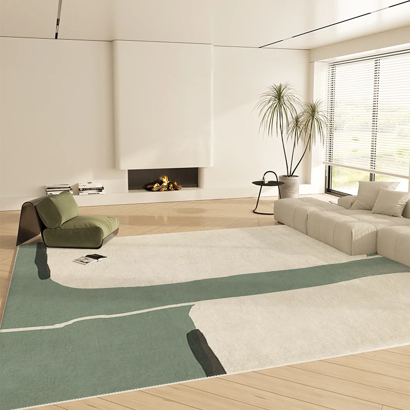 

Modern Simple Living Room Decoration Carpet Home Bedroom Bedside Plush Carpets Light Luxury Study Room Cloakroom Non-slip Rug