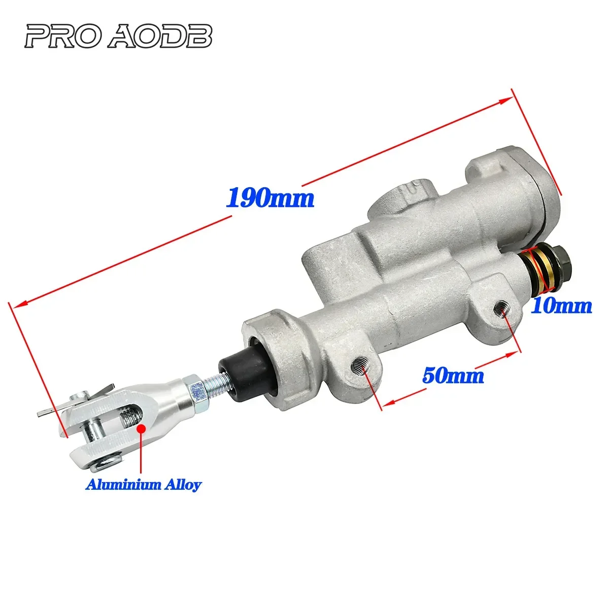 New Motorcycle Rear Brake Master Cylinder retrofitted with a line pump For Honda CRF250R CRF450R CRF 250R 450R CR125R CR250R CRF