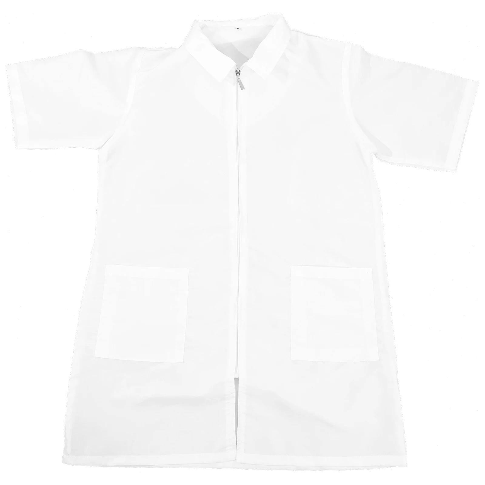 

Barber Uniform Apron Pet Grooming Dog Women Short Sleeves Tunic Salon Aprons Hair Stylist