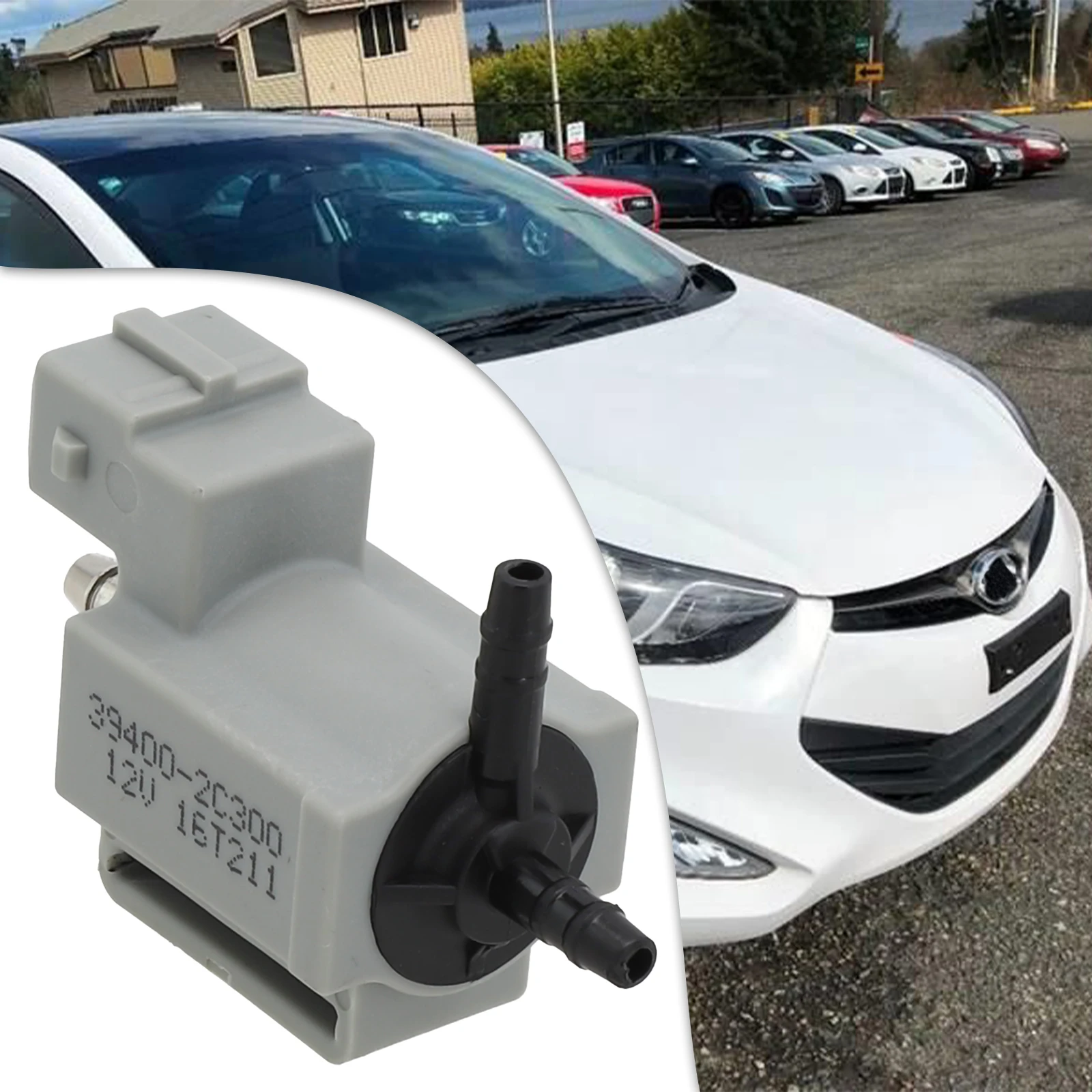 

Useful Brand New Solenoid Valve Part For Kona 2018-2019 For Santa Fe 2019 39400-2C300 For Elantra GT 2018-2019