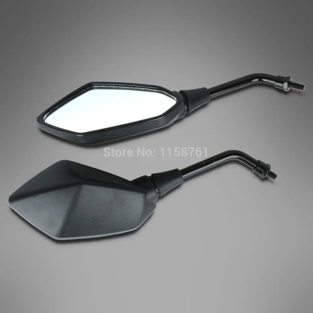 FREE SHIPPING Black rear view mirrors left right side For Kawasaki ZRX1100 ZRX 1100 1997 -2000 1998 1999
