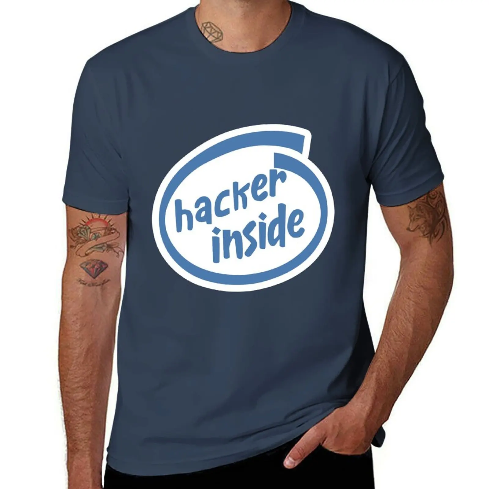 

Hacker Inside T-Shirt g man t shirts for men mens graphic t shirts T-Shirt