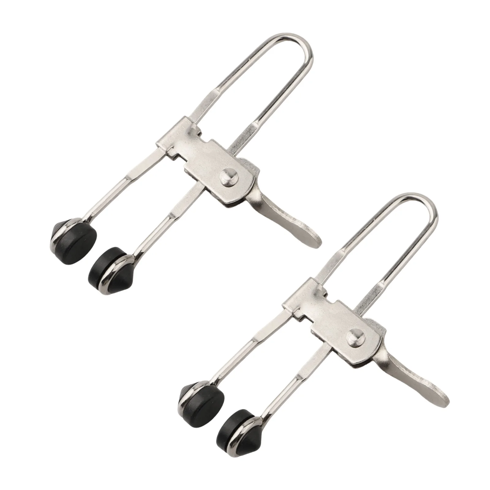 2 Peças Grampos de Borracha com Cabeça de Alavanca para Grelhas Externas, Grampos de Fixação para Forro de Teto, Kit de Ferramentas Manuais com Fixação Segura