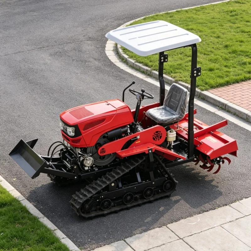 

Customized Bestselling Crawler Rotary Tiller, Full-scenario Farm Cultivator, CE Certified Agricultural Rotary Tillage Equipment