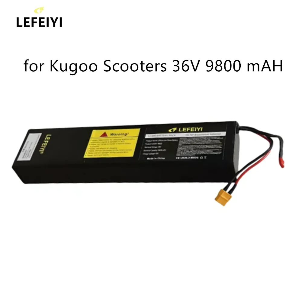 

10S3P 18650 Lithium-Ion Battery Pack 36V 9800mAH, Suitable for KUGOO S1/S2/S3 Electric Scooters