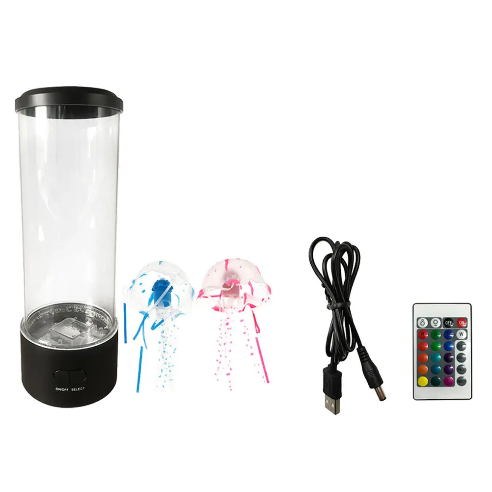 

Color Changing Jellyfish Lamp USB Powered Environmental Protection Mood Light Night Lamp Suitable Bedroom Living Room Study