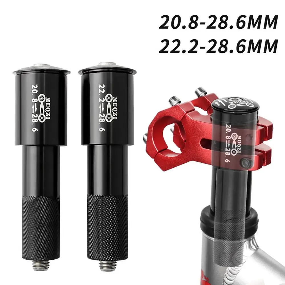 Accessories Aluminum Alloy Bike Handlebar Riser Universal 28.6mm Bicycle Handlebars Extension Heightening Bike Fork Heightening