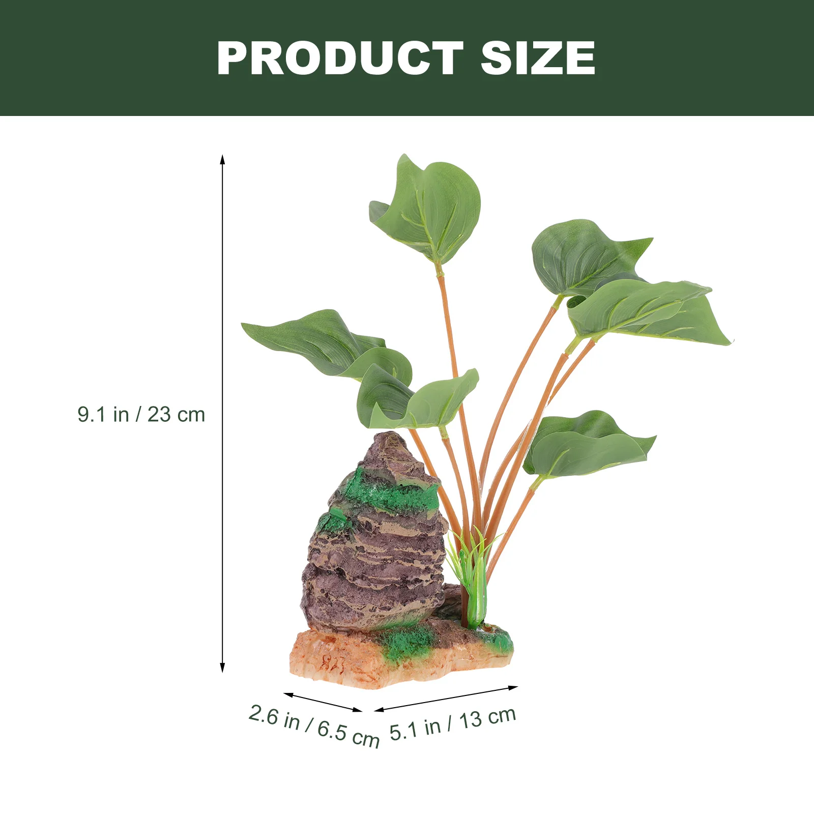 

Artificial Aquatic Plant Small Size Resin Simulation Fish Tank Ornament Realistic Aquarium Decoration Fish Tank Plant