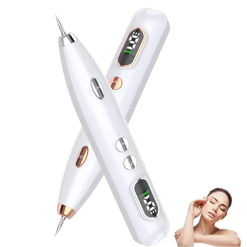 

High Quality Portable Freckle Wart Spot Mole Tattoo Removal Pen Rechargeable Electric Skin Tag Removal Pen Household