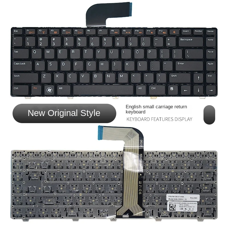 

Подходит для клавиатуры ноутбука DELL VOSTRO V1450 v2420 M4040 3420 N4050 7420.