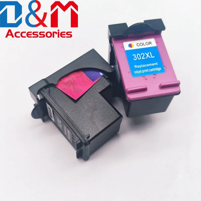 302 XL Replacement For HP302 For HP302XL Ink Cartridge For HP Deskjet 2130 ENVY 4520 Officejet 4650 Deskjet 3630 Printer