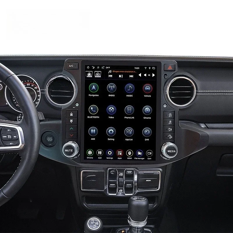Android Car Stereo Radio for J Wrangler Rubicon Multimedia Auto Electronics  Navigation IPS Touch Screen Head Unit