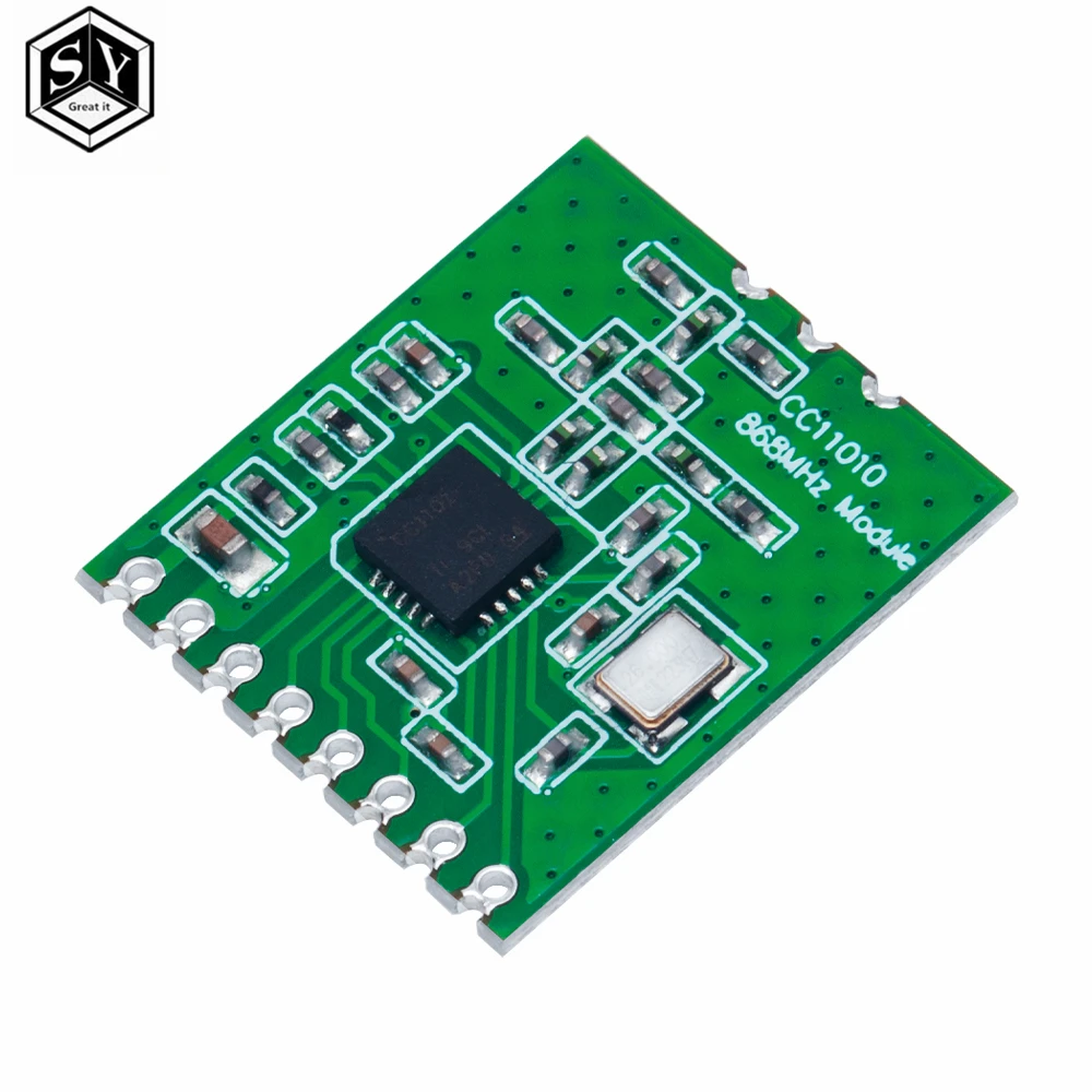 CC1101 Wireless Module Long Distance Transmission Antenna 868MHZ SPI Interface Low Power M115 For FSK GFSK ASK OOK MSK 64-byte