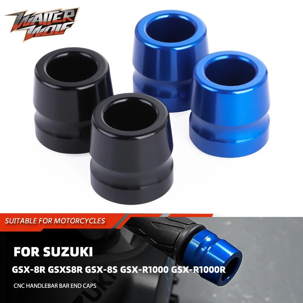 Motorcycle Bar End Caps For Suzuki GSX8R GSXS8R GSX8S GSXR1000 GSXR1000R DL800 V-Strom 800 Handlebar Weights Grip Sliders Cover