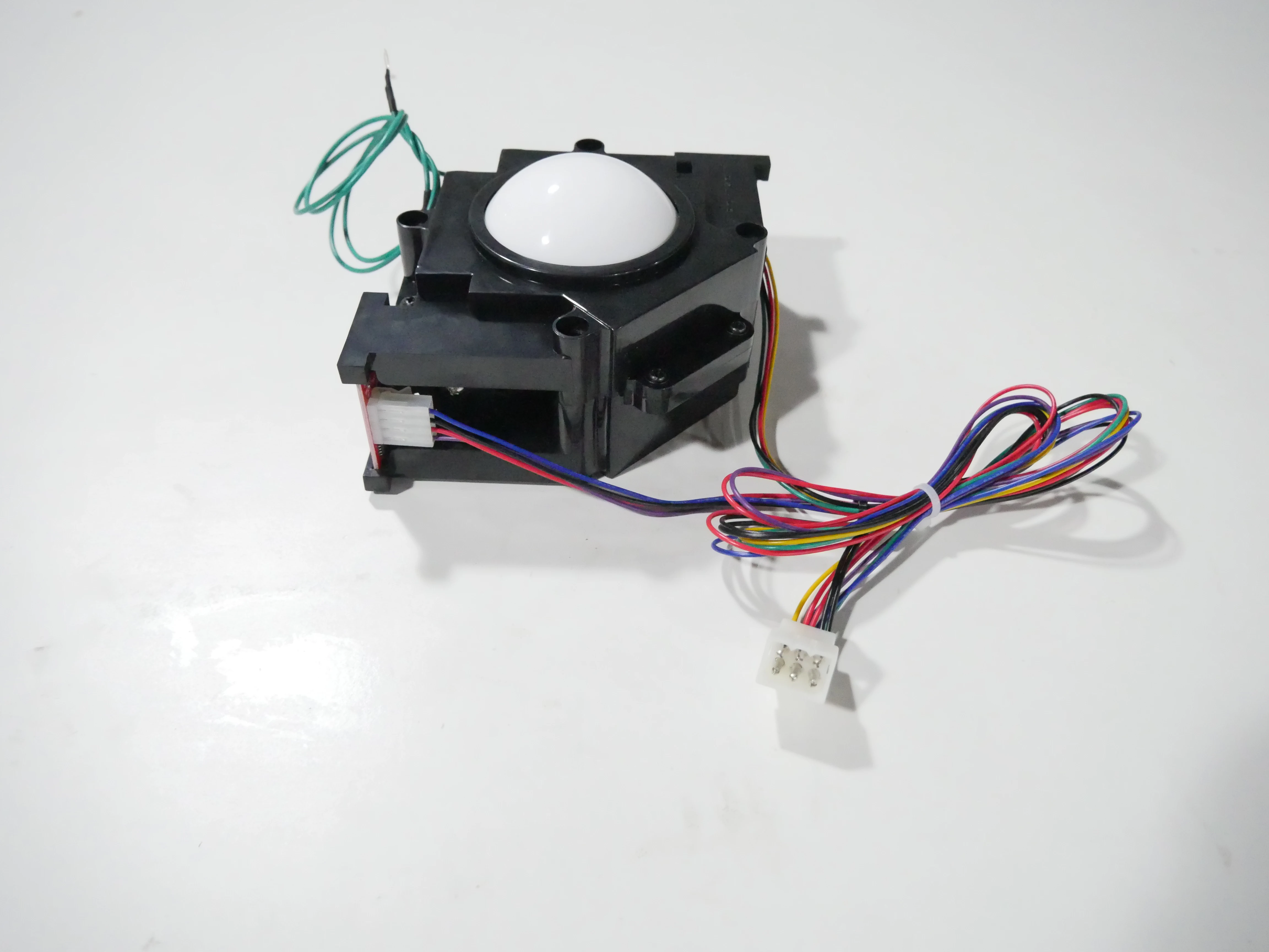 3-inch Tracking Ball White High Lip Trackball assembly for Golden Tee Arcade Accessories,Deliver Ultimate Performance